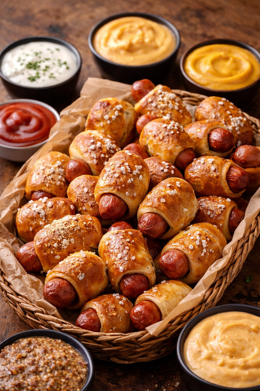 Pretzel Dog Party Box
