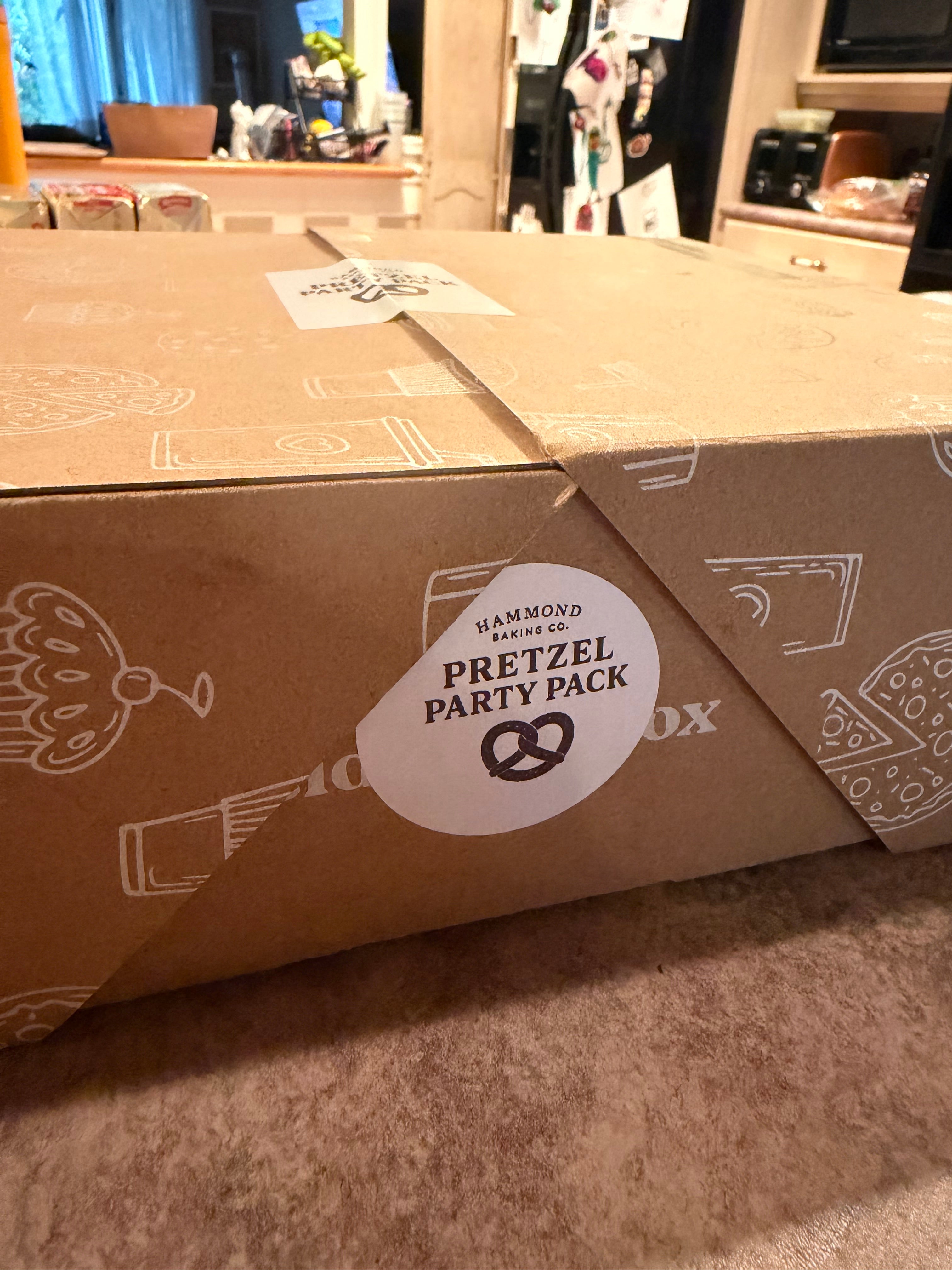 Pretzel Party Box--Pickup Thanksgiving Sunday