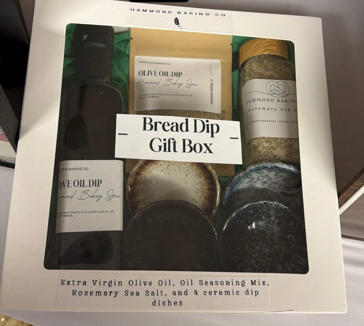 Olive Oil Dip Gift Set