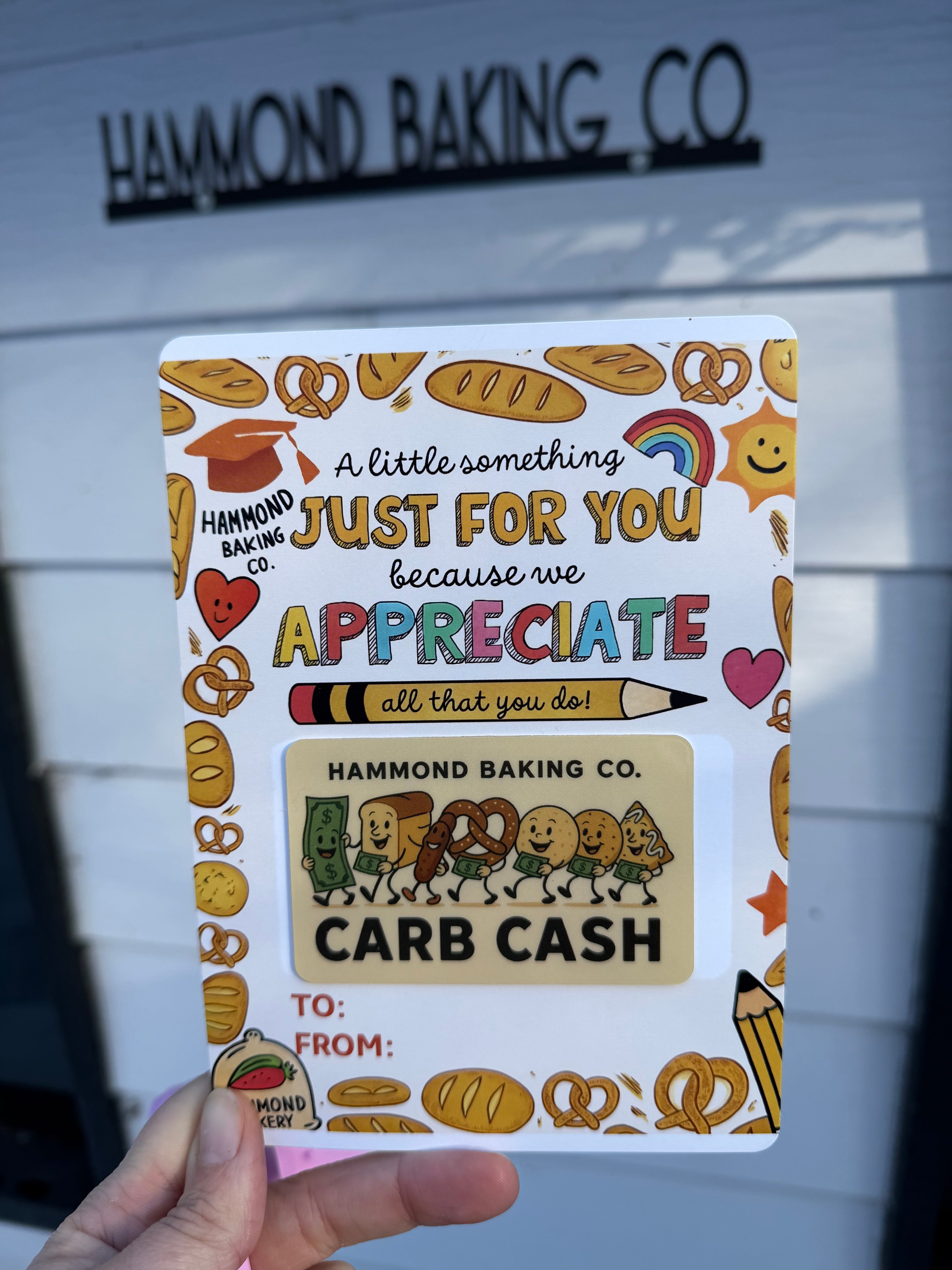 Teacher Gift Card Bundle — $20 Gift Card + Holiday Card